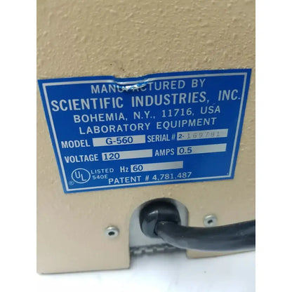 Fisher Scientific Vortex Genie 2 12-812, Scientific Industries G-560 Mixer Shaker Laboratory Mixer/Shaker, second-hand product photo 4