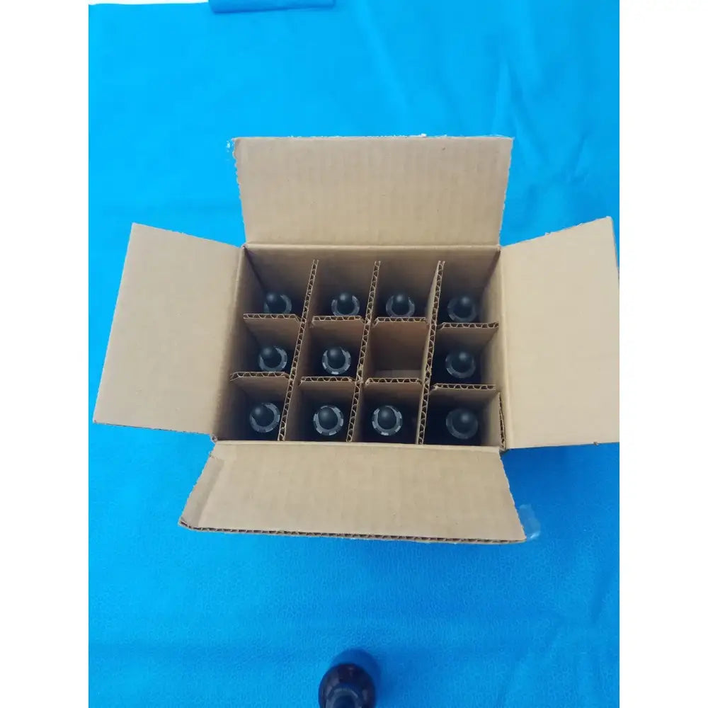 Fisherbrand Amber Boston Round Bottles with Dropper - Lot of 12 Laboratory Bottles, second-hand product photo 2