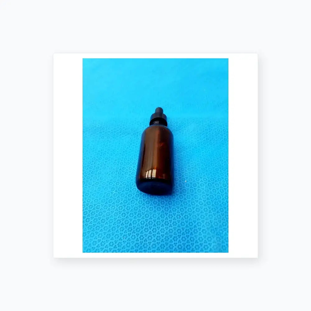 Fisherbrand Amber Boston Round Bottles with Dropper - Lot of 12 Laboratory Bottles, second-hand product photo 5