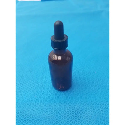 Fisherbrand Amber Boston Round Bottles with Dropper - Lot of 12 Laboratory Bottles, second-hand product photo 4