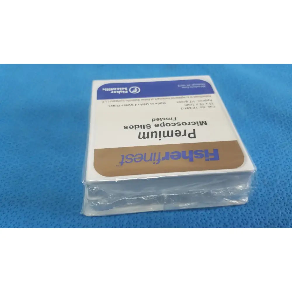 FISHERFINEST Premium Frosted Swiss Glass Microscope Slides 25x75 x1 Mm 12-544-2 Microscope Slides, second-hand product photo 5