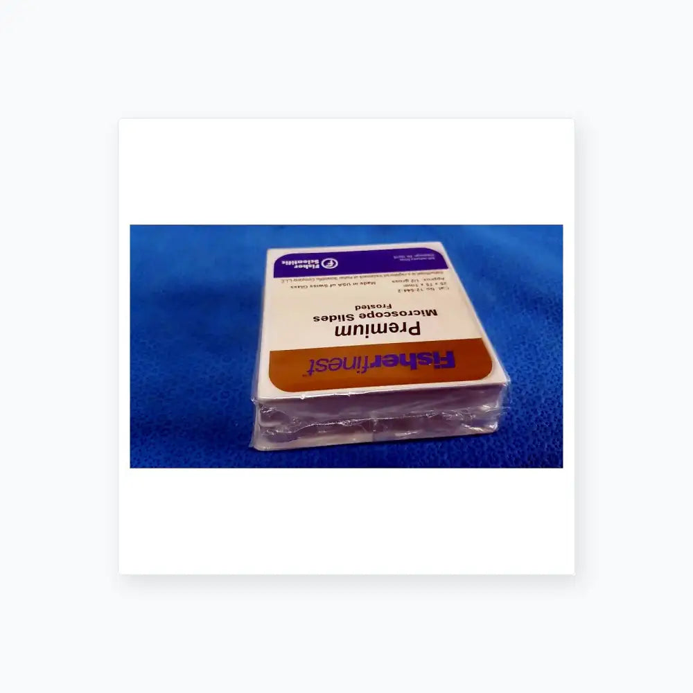 FISHERFINEST Premium Frosted Swiss Glass Microscope Slides 25x75 x1 Mm 12-544-2 Microscope Slides, second-hand product photo 5