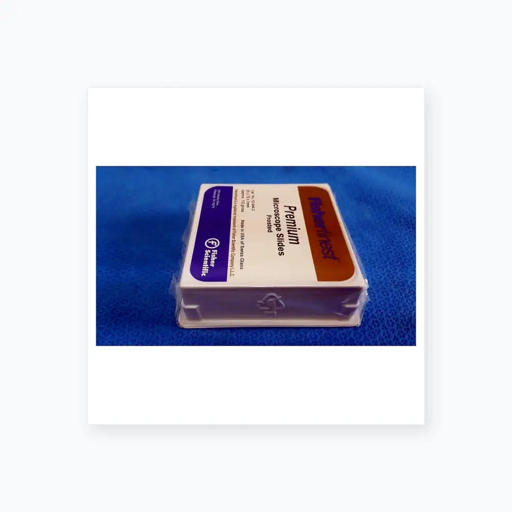 FISHERFINEST Premium Frosted Swiss Glass Microscope Slides 25x75 x1 Mm 12-544-2 Microscope Slides, second-hand product photo 6
