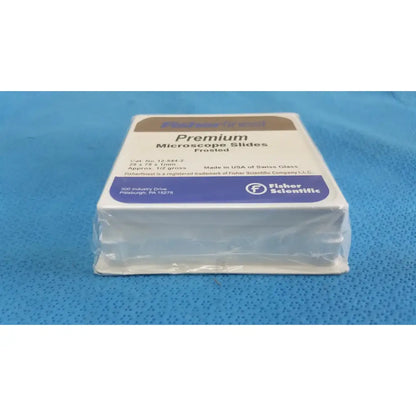 FISHERFINEST Premium Frosted Swiss Glass Microscope Slides 25x75 x1 Mm 12-544-2 Microscope Slides, second-hand product photo 2