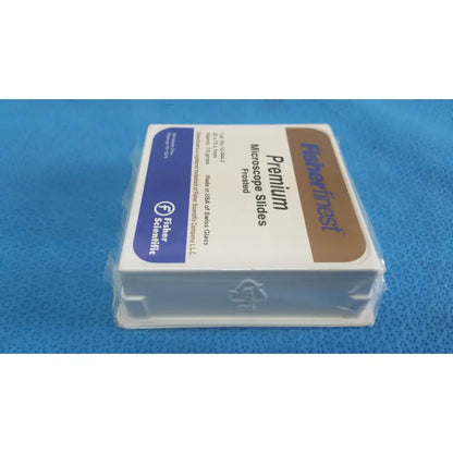 FISHERFINEST Premium Frosted Swiss Glass Microscope Slides 25x75 x1 Mm 12-544-2 Microscope Slides, second-hand product photo 6