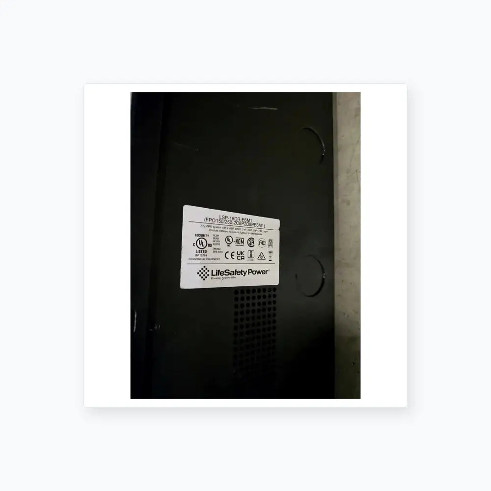 LifeSafety Power Inc Flex power Life safety Enclosure 30"x23x"6.5 Level Power Supply FPO150/250 Power Supply Enclosure, second-hand product photo 10