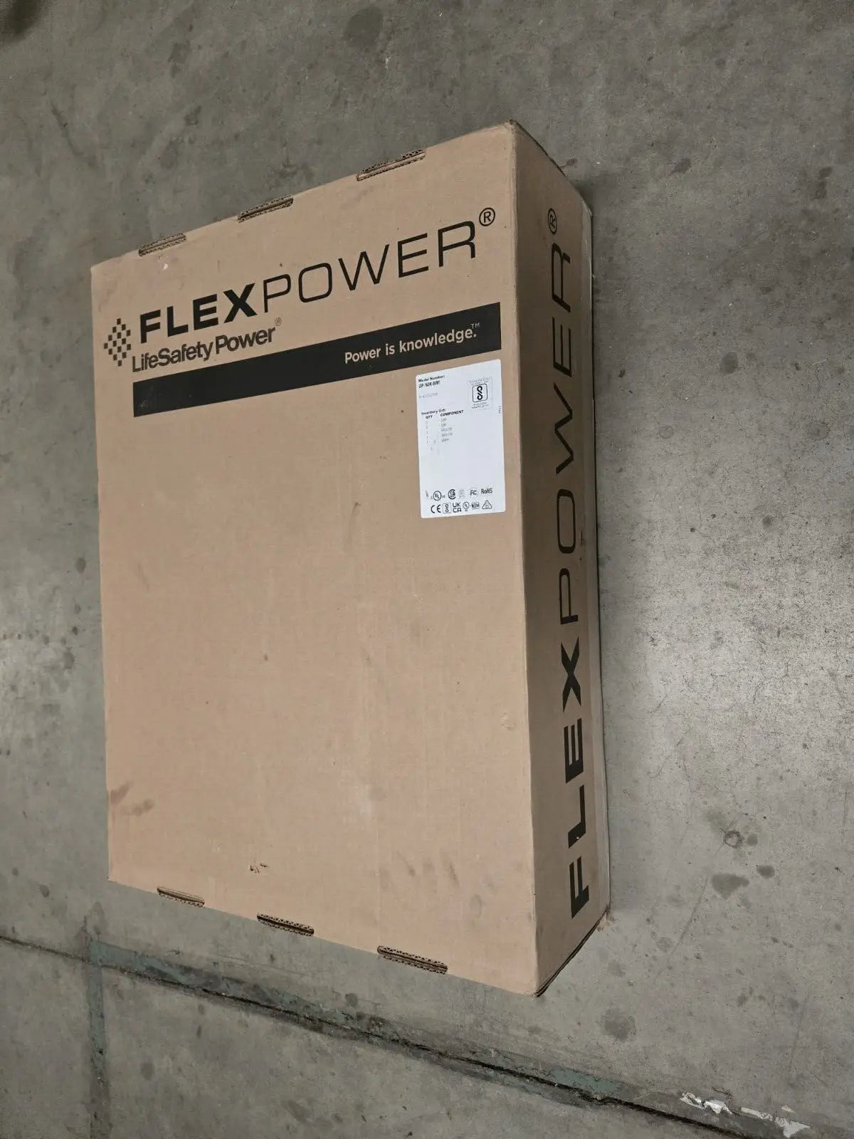 LifeSafety Power Inc Flex power Life safety Enclosure 30"x23x"6.5 Level Power Supply FPO150/250 Power Supply Enclosure, second-hand product photo 2