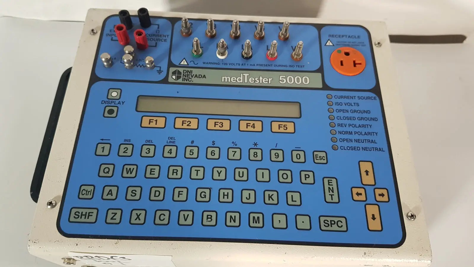 Fluke Biomedical MedTester 5000C Automated Electrical Safety Analyzer Electrical Safety Analyzer, as-is (for parts) product photo 1