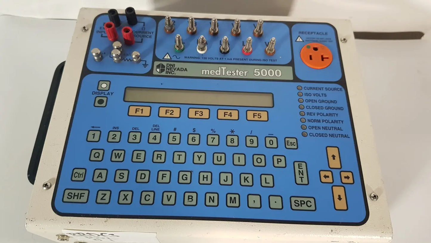 Fluke Biomedical MedTester 5000C Automated Electrical Safety Analyzer Electrical Safety Analyzer, as-is (for parts) product photo 1