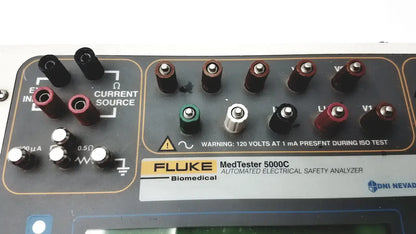 FLUKE MedTester 5000c Biomedical Electrical Safety Analyzer Electrical Safety Analyzer, second-hand product photo 4