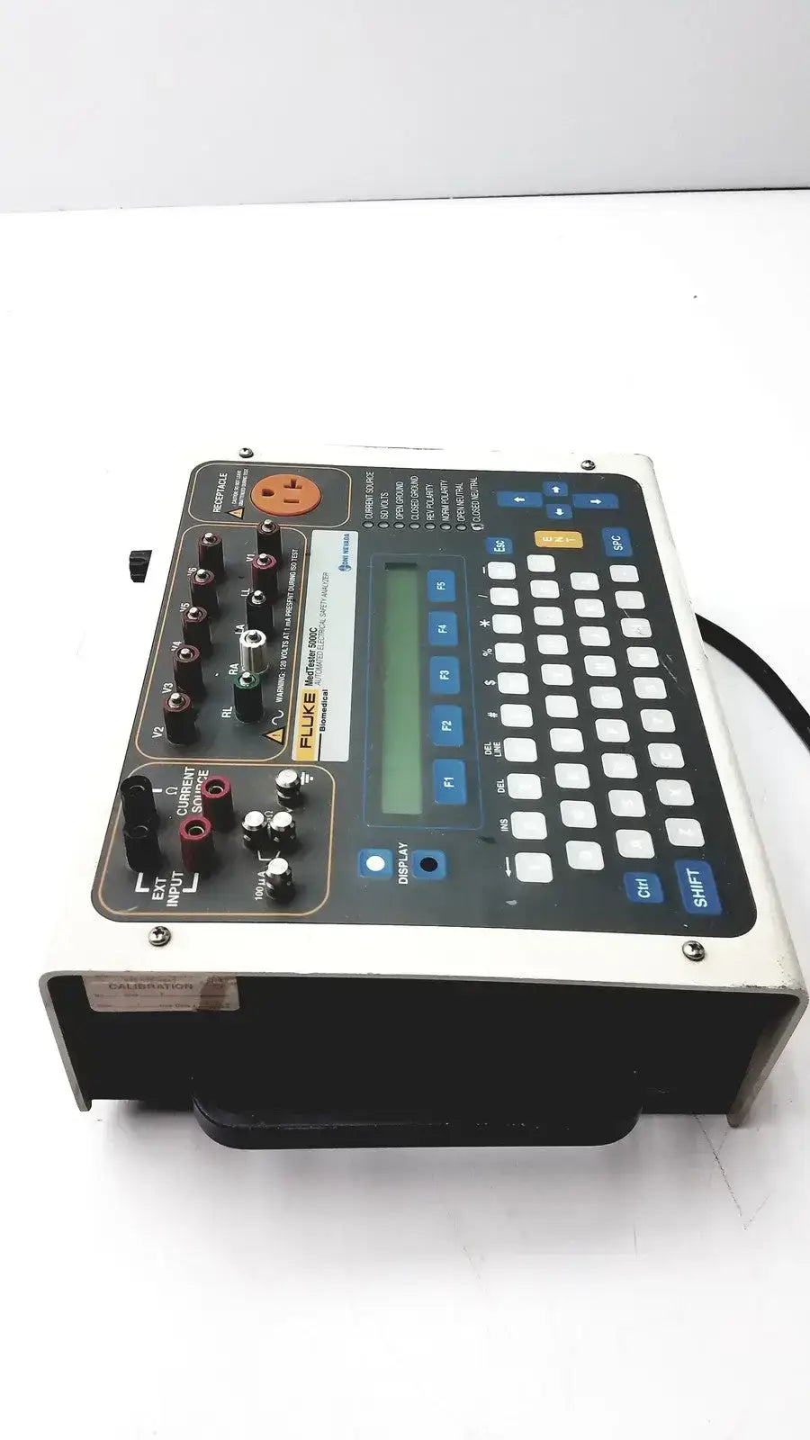 FLUKE MedTester 5000c Biomedical Electrical Safety Analyzer Electrical Safety Analyzer, second-hand product photo 13