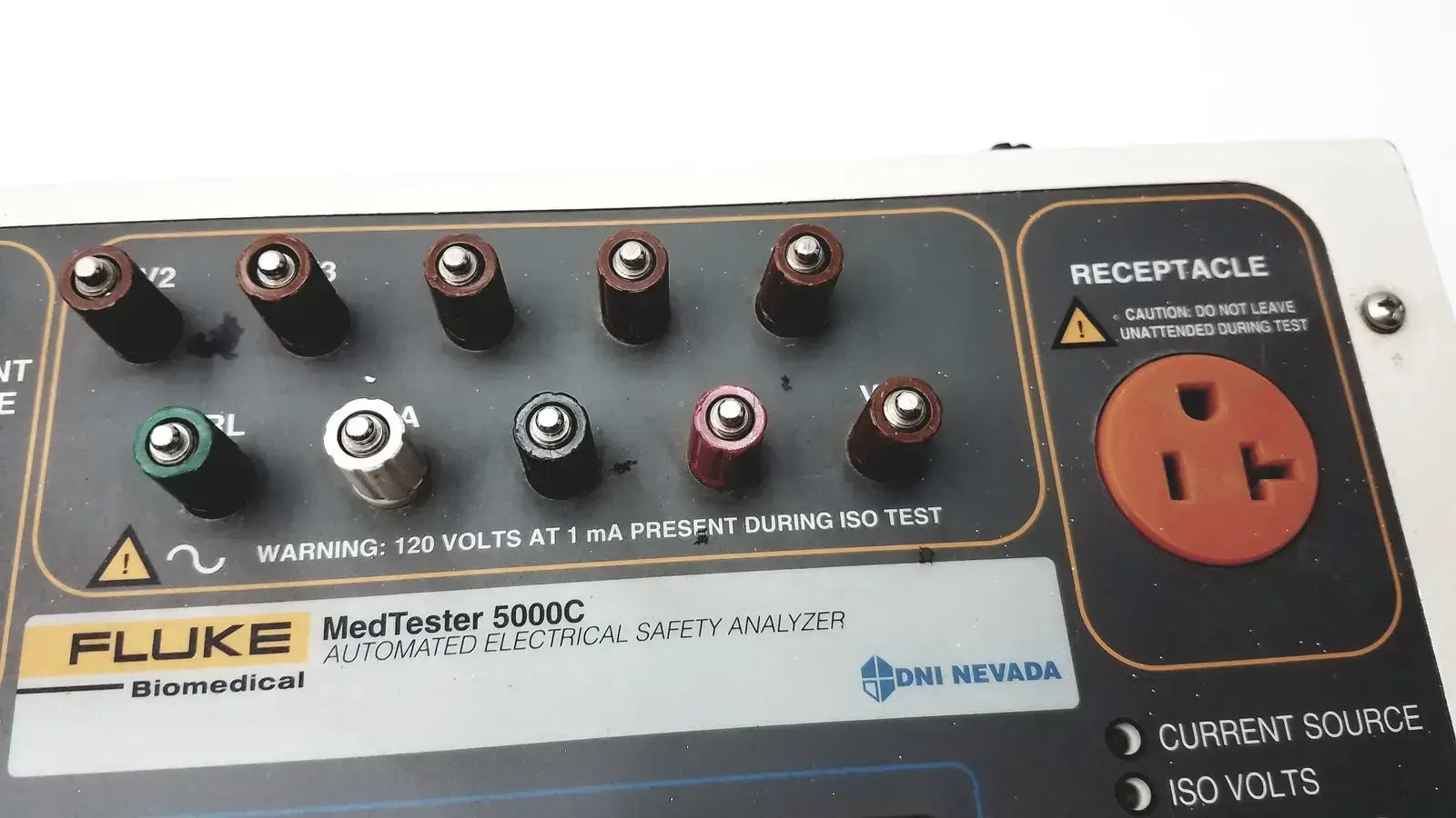 FLUKE MedTester 5000c Biomedical Electrical Safety Analyzer Electrical Safety Analyzer, second-hand product photo 5