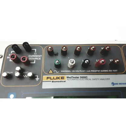 FLUKE MedTester 5000c Biomedical Electrical Safety Analyzer Electrical Safety Analyzer, second-hand product photo 4