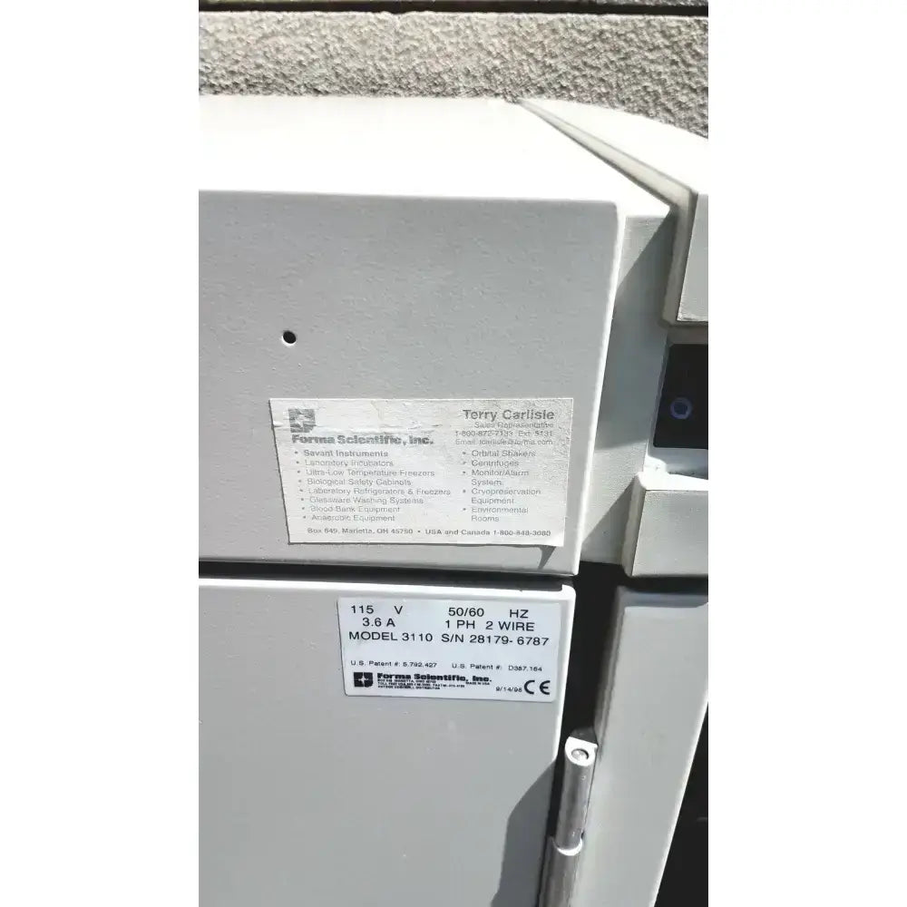 Forma Scientific, Inc. Forma Scientific 3110 Water-Jacketed Lab Incubator CO2 Incubator, second-hand product photo 6