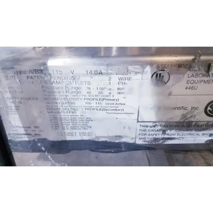 Forma Scientific Class II A/B3 Biological Safety Cabinet Biological Safety Cabinet, second-hand product photo 9