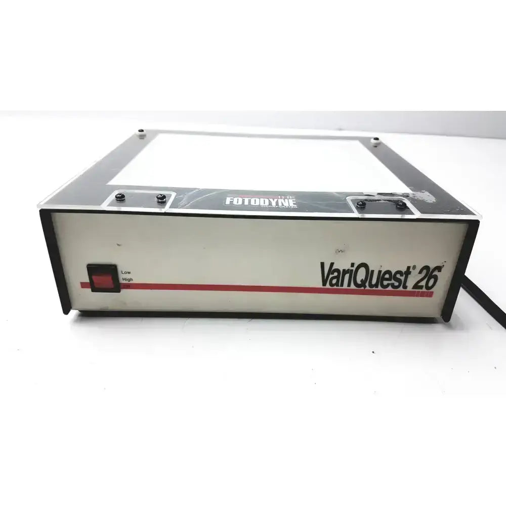 Fotodyne VariQuest 26 Model 303715 Laboratory Equipment, second-hand product photo 2