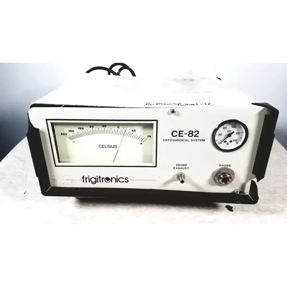 Frigitronics CE-82 Cryosurgical System Model 2000 Cryosurgical System, as-is (for parts) product photo 3