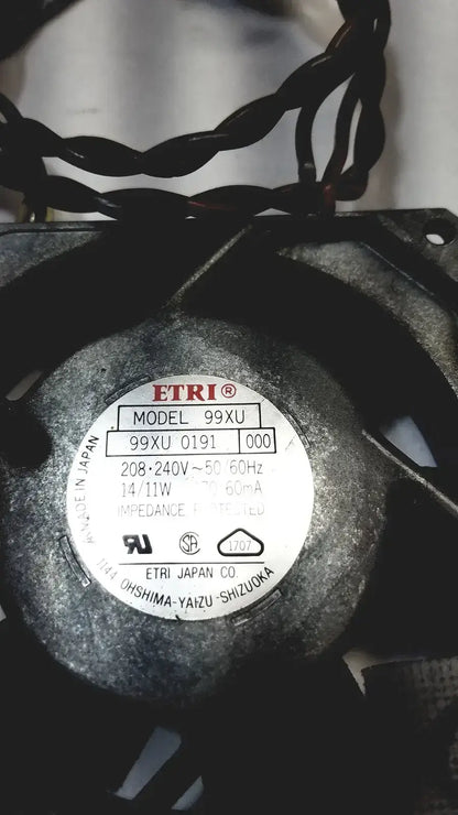 Power Logic FTRI FAN Model 99XU, 0191, 000, 208 240V 50/60HZ Cooling Fan, second-hand product photo 10