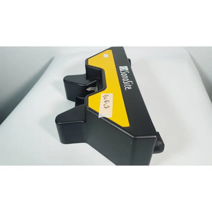 Black and yellow plastic housing power pack dock with bonasite branding for fuji film sonosite p12834-40