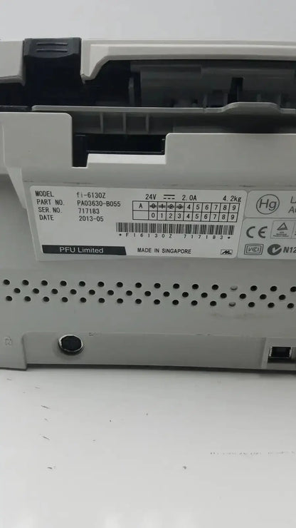 Fujitsu FI-6130Z Duplex Document Scanner High Speed Document Scanner, second-hand product photo 6