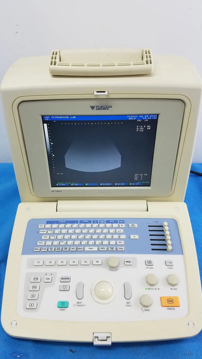 Fukuda Denshi Tellus UF-750XT Diagnostic Ultrasound Imaging System Portable Ultrasound System, second-hand product photo 1