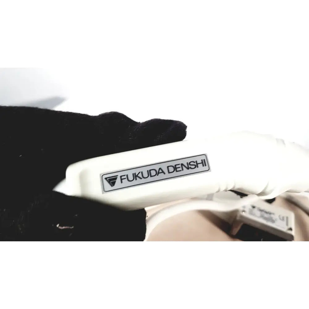 White plastic handheld fukuda denshi ultrasound probe trans vaginal transducer for medical use