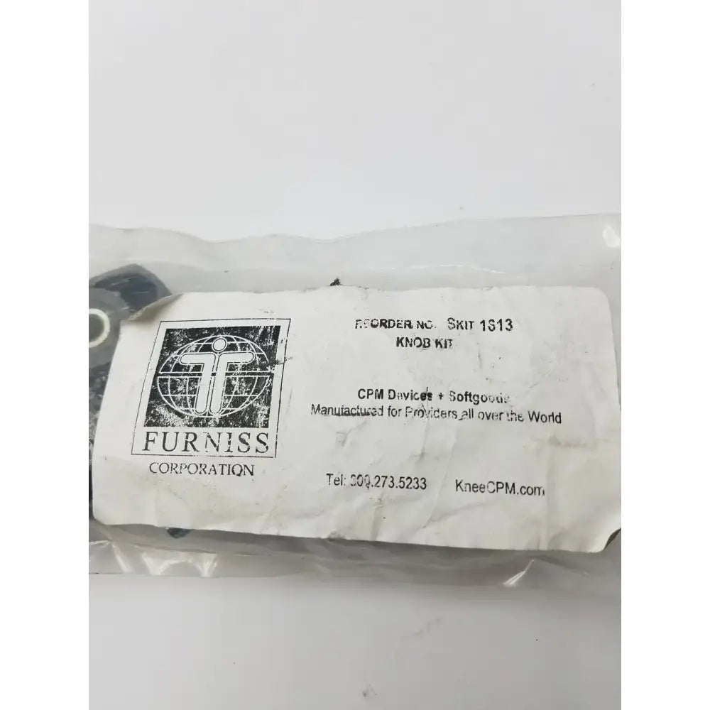 Furniss Recorder Skit IS13 Knob Kit Medical Equipment Part, second-hand product photo 1