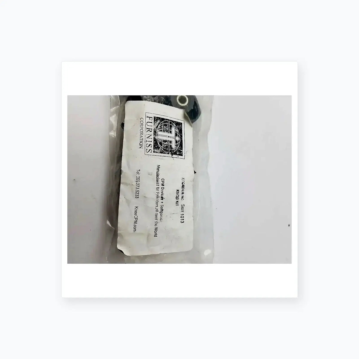 Furniss Recorder Skit IS13 Knob Kit Medical Equipment Part, second-hand product photo 5
