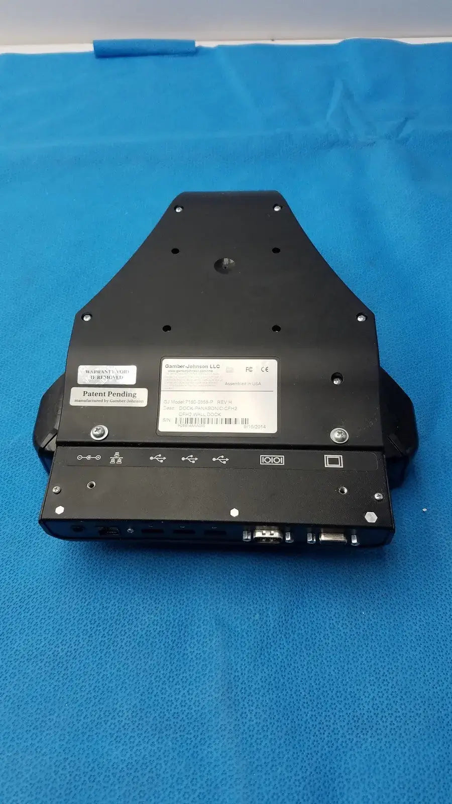 Gamber Johnson 7160-0358-P Rev H Dock-Panasonic-CFH2 Wall Dock Wall Dock, second-hand product photo 7
