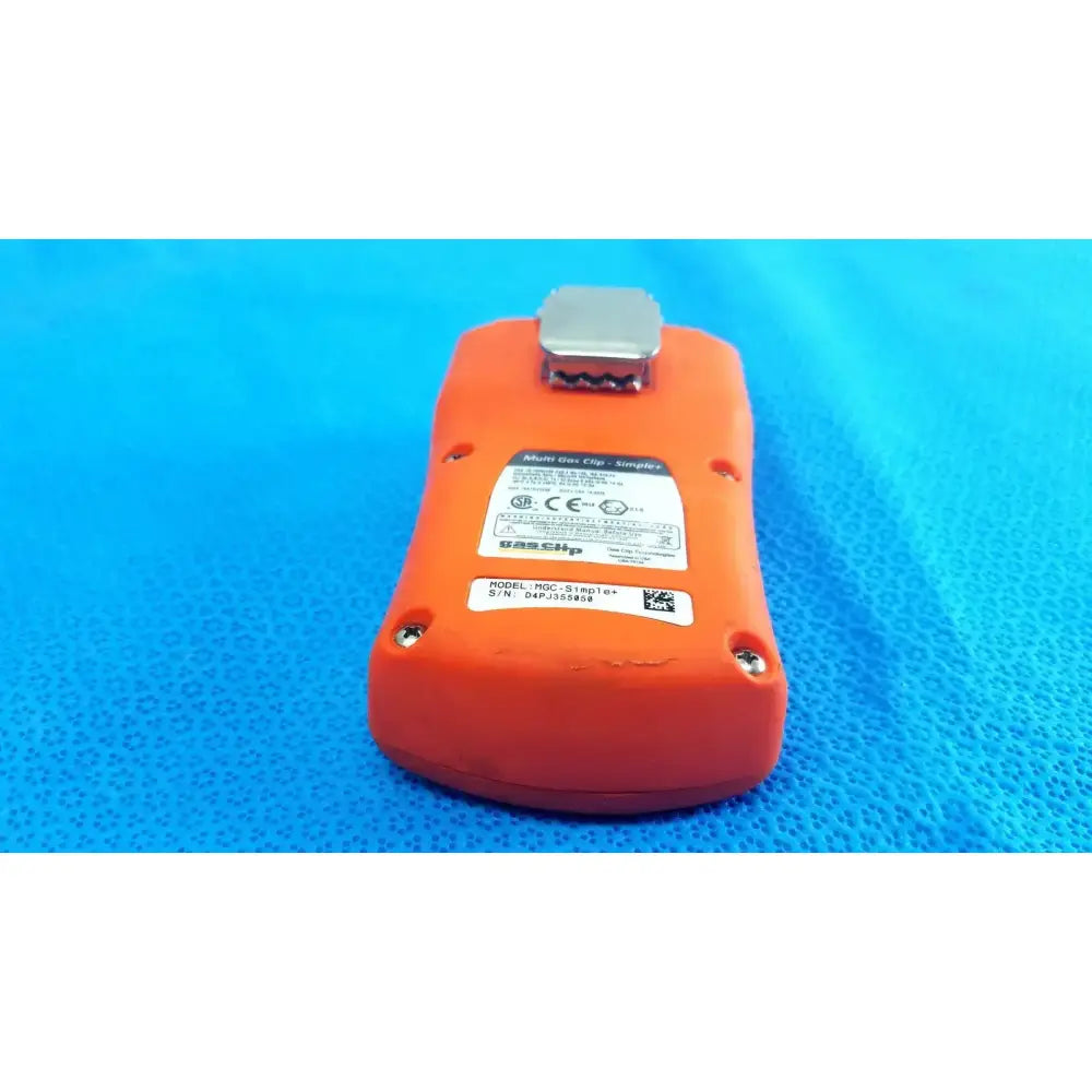 Gas Clip Technologies MGC Simple+ 4 Gas Detector H2S CO O2 LEL Monitor Gas Detector, as-is (for parts) product photo 8