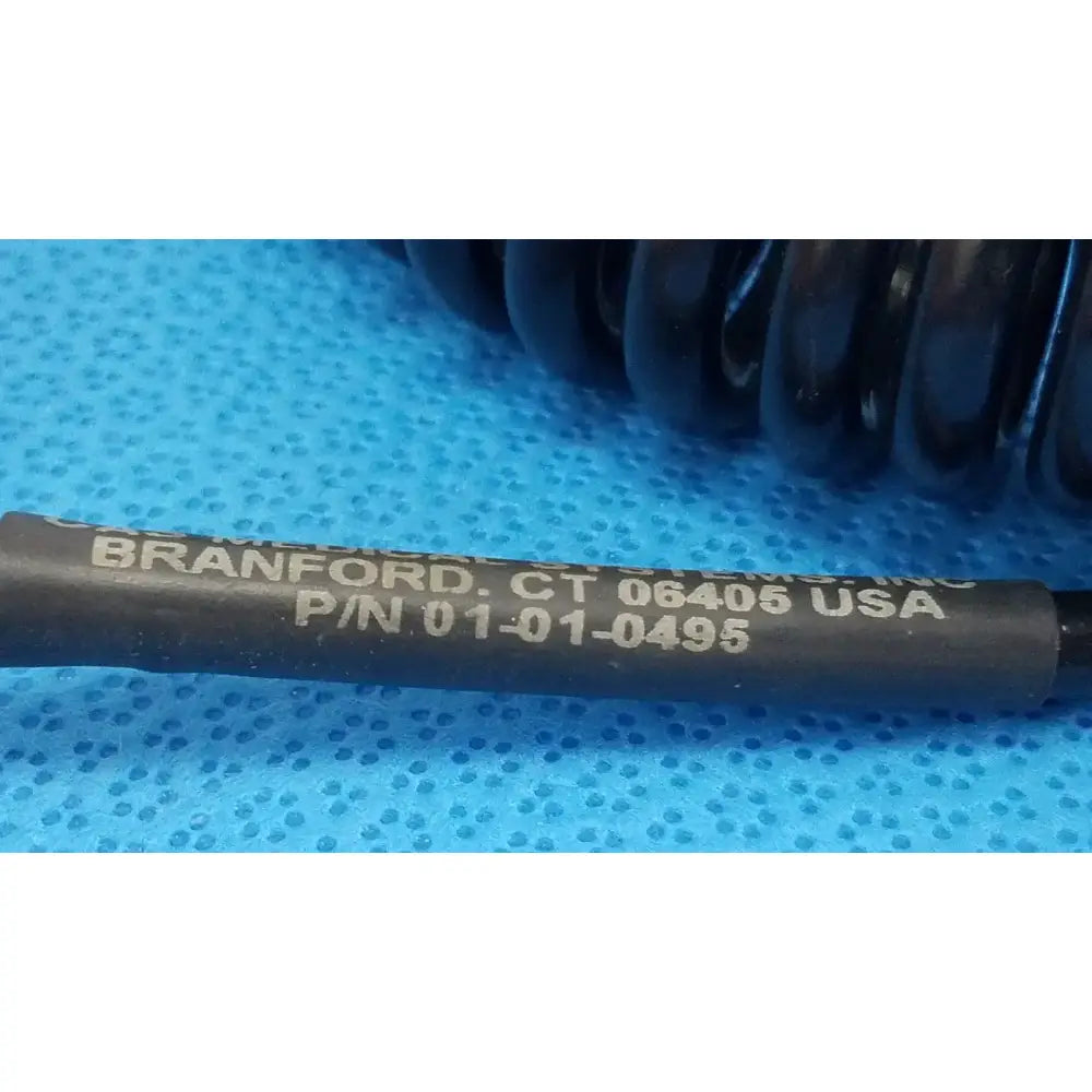 GAS MEDICAL SYSTEMS Coiled Gas Hose P/N 01-01-0495 Coiled Gas Hose, second-hand product photo 4