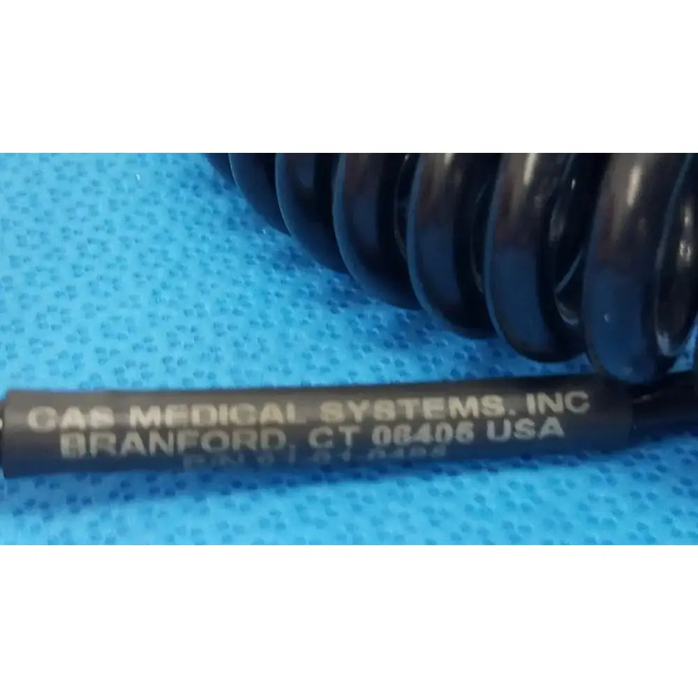 GAS MEDICAL SYSTEMS Coiled Gas Hose P/N 01-01-0495 Coiled Gas Hose, second-hand product photo 3
