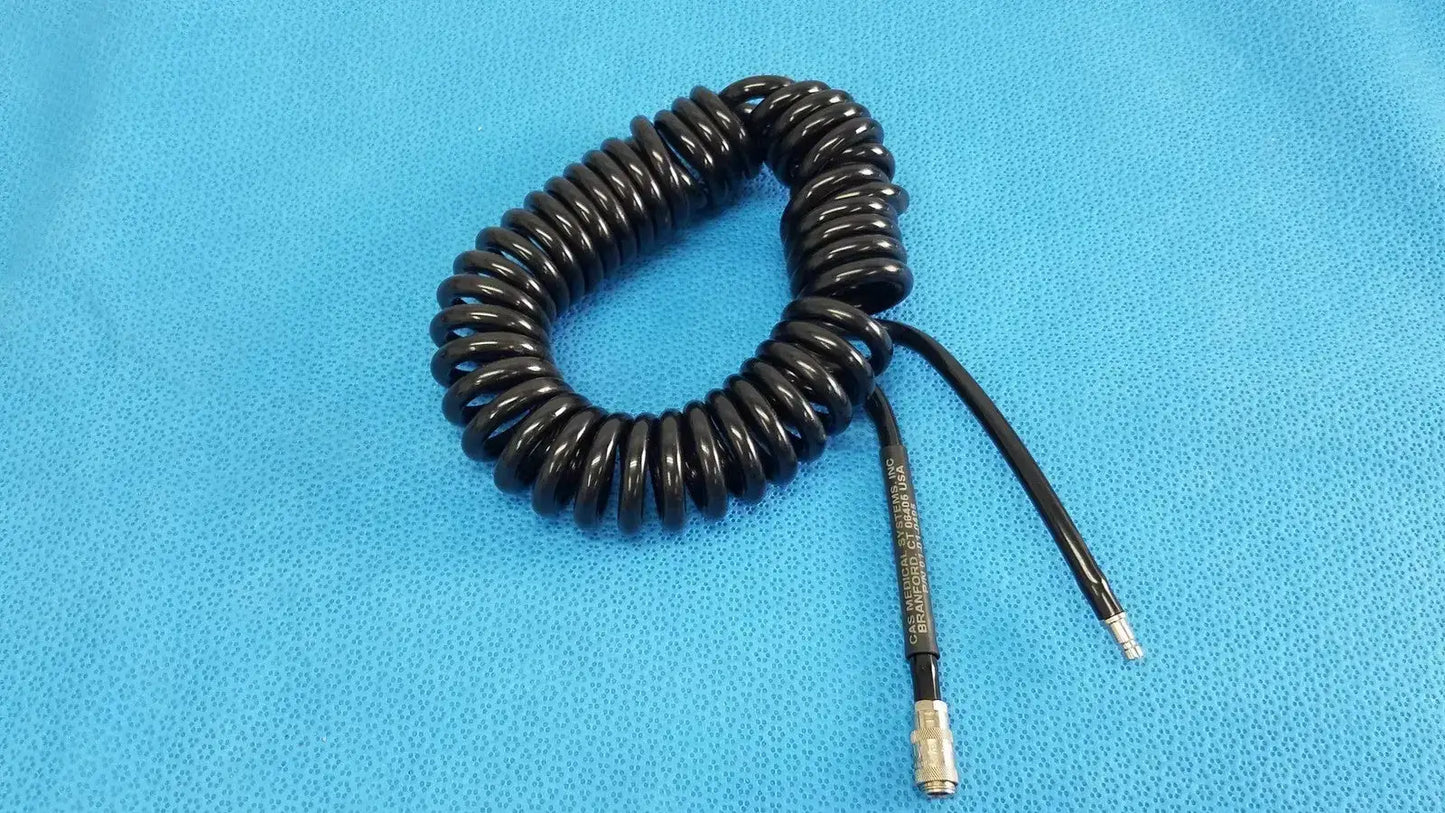 GAS MEDICAL SYSTEMS Coiled Gas Hose P/N 01-01-0495 Coiled Gas Hose, second-hand product photo 7