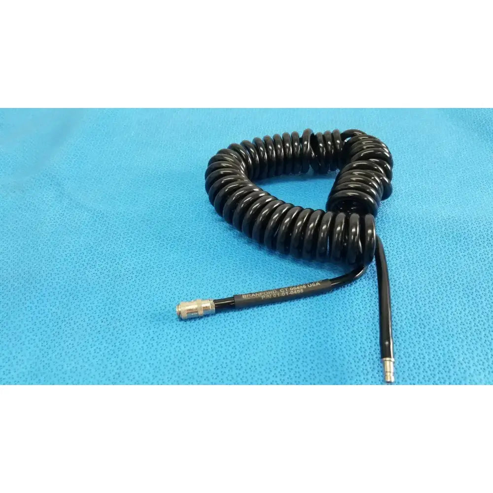 GAS MEDICAL SYSTEMS Coiled Gas Hose P/N 01-01-0495 Coiled Gas Hose, second-hand product photo 2