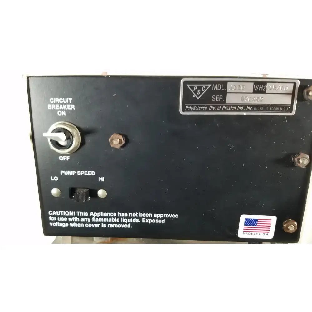 PolyScience Gaton Model 666 Parallel Detector Water Chiller Water Chiller, second-hand product photo 15
