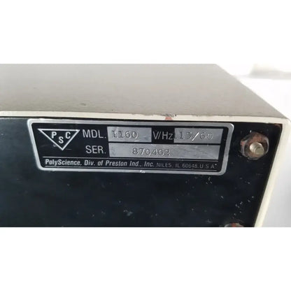 PolyScience Gaton Model 666 Parallel Detector Water Chiller Water Chiller, second-hand product photo 3