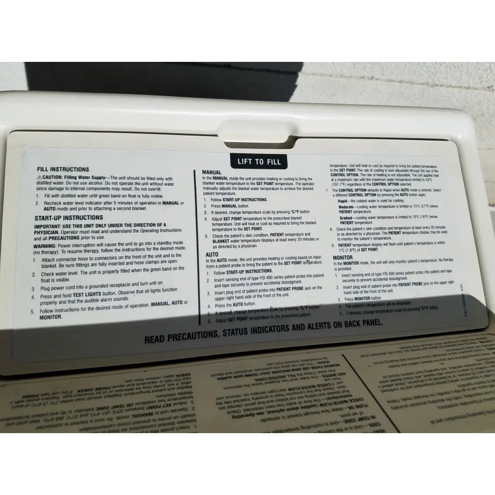 Gaymar MTA6900 Medi-Therm III Hyper / Hypothermia Machine - Hyper / hypothermia therapy machine