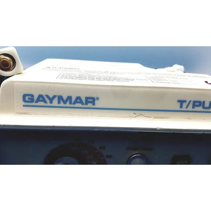 White plastic gaymar t pump tp500c ultrasonic cleaner with blue branding and control panel for pump heat therapy