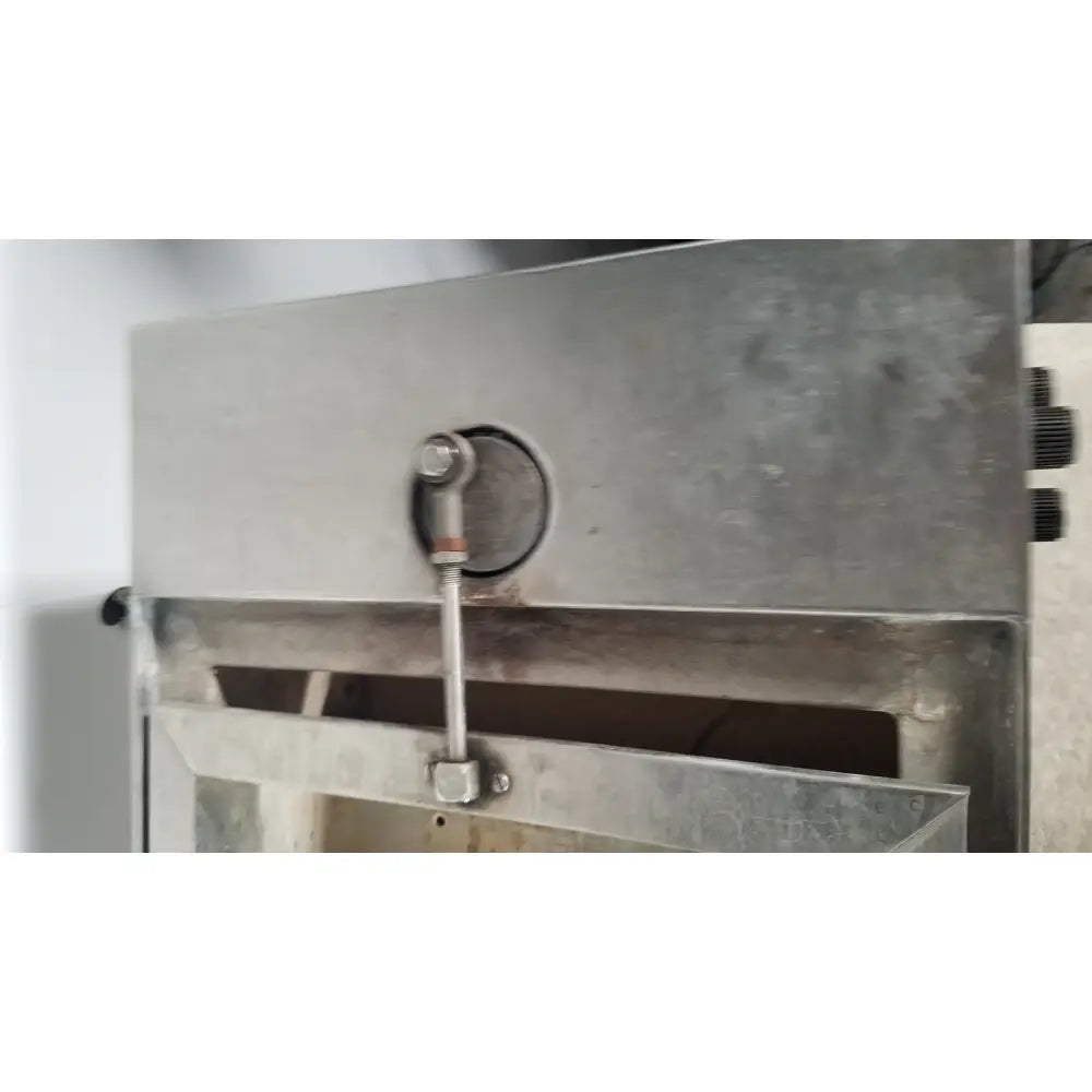 Industrial stainless steel machine component with circular opening and bolted mechanism for gca precision scientific dubnoff metabolic incubator