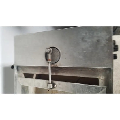 Industrial stainless steel machine component with circular opening and bolted mechanism for gca precision scientific dubnoff metabolic incubator