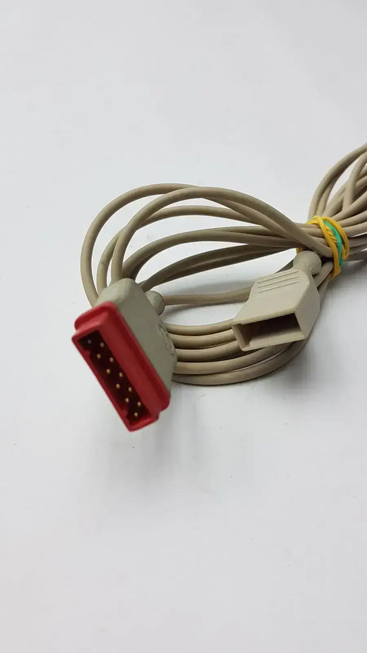 GE Healthcare GE 2016997-001 IBP Genuine Adapter Cable BP Monitor IBP Adapter Cable, second-hand product photo 2