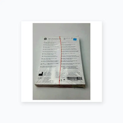 GE 2104770-001 Paper A Red Grid 155mm Wide Z-Fold Hole Queue Thermal Chart Paper, second-hand product photo 1
