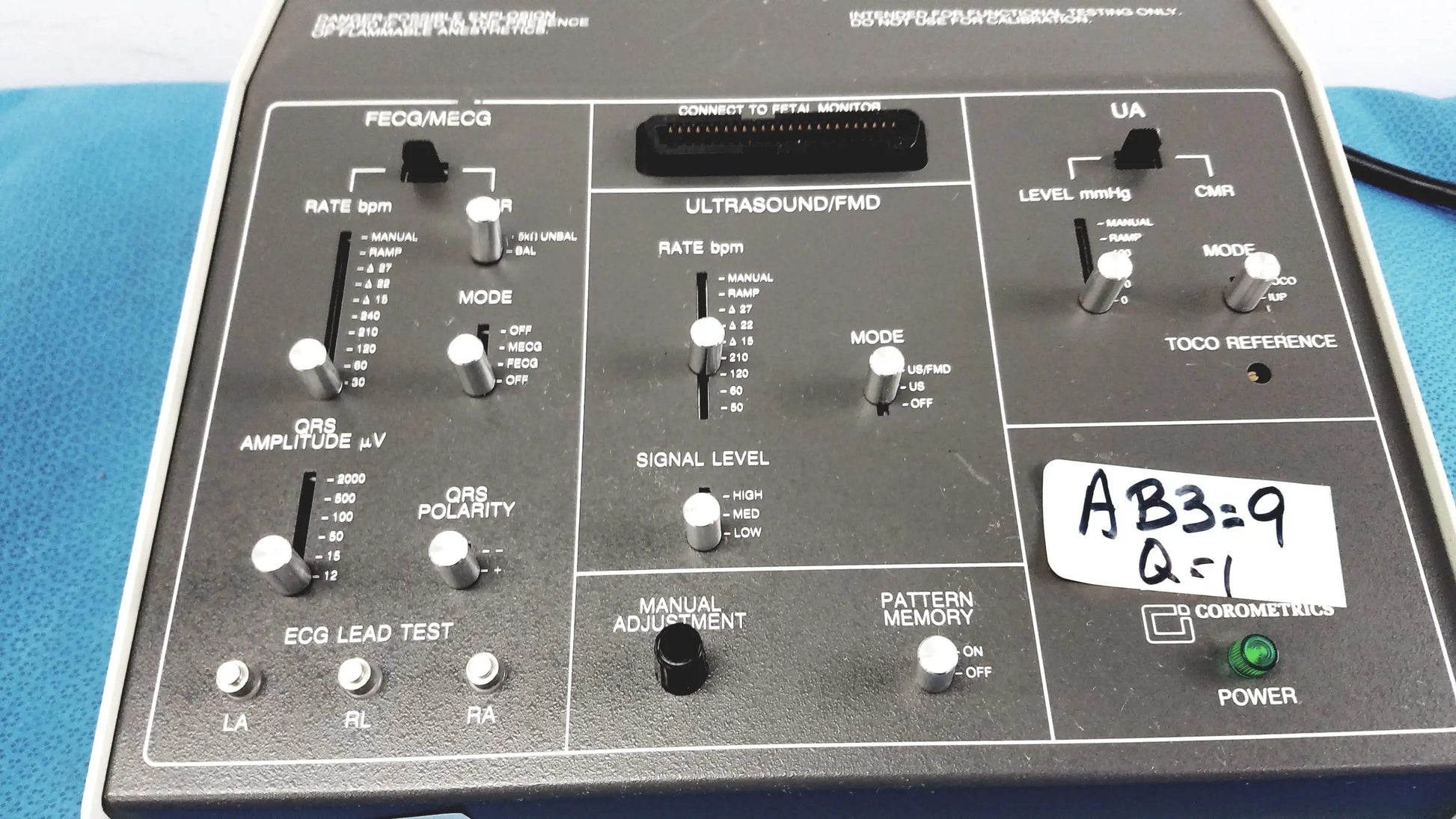 GE 325 Corometrics Maternal/Fetal Simulator 14203A Maternal/Fetal Simulator, second-hand product photo 2