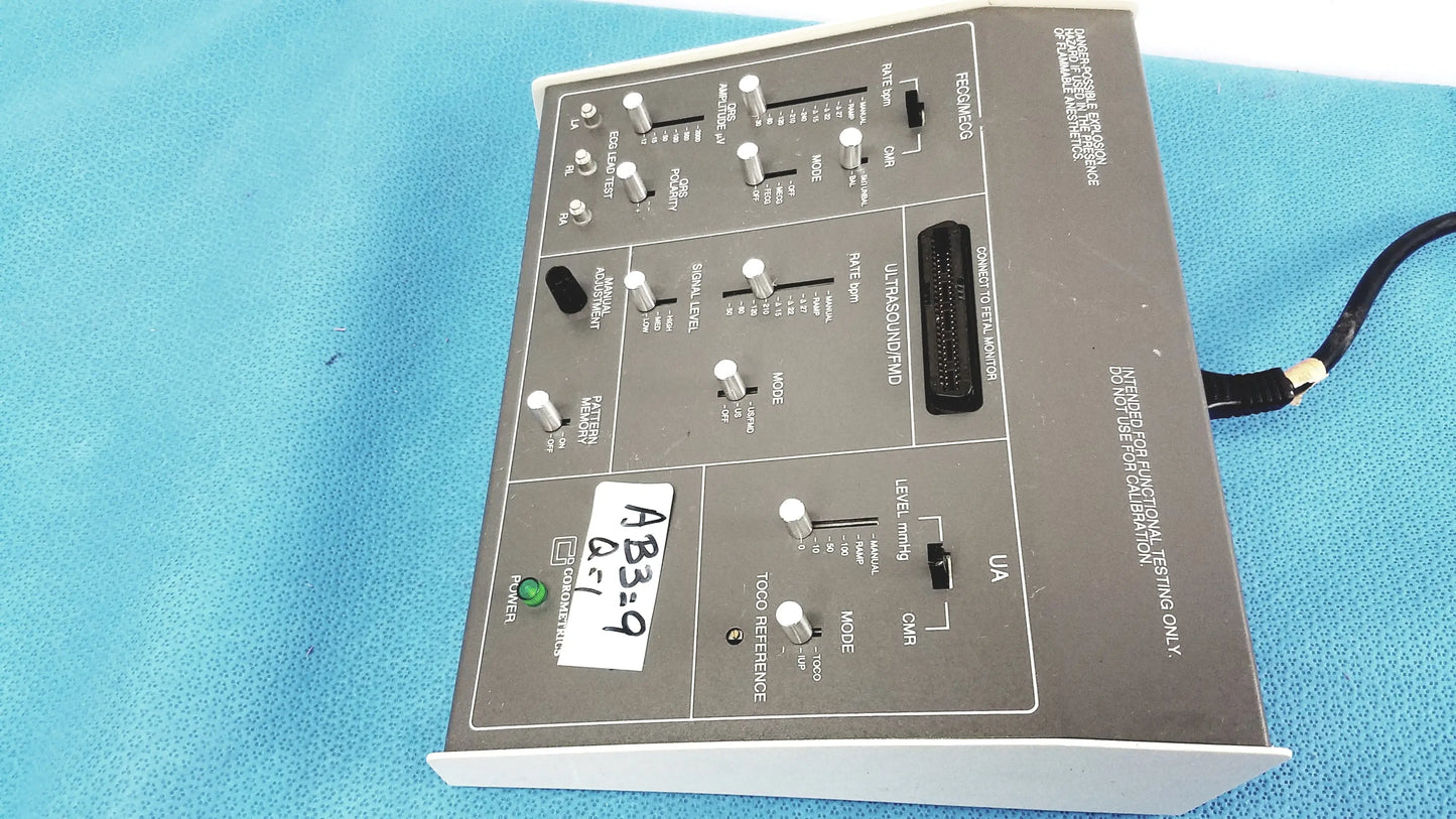 GE 325 Corometrics Maternal/Fetal Simulator 14203A Maternal/Fetal Simulator, second-hand product photo 4