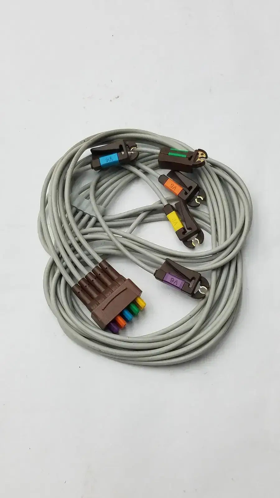 GE 416467-001 Multi-Link ECG Leadwire V2-6, Grabber, AHA ECG Leadwire, second-hand product photo 4