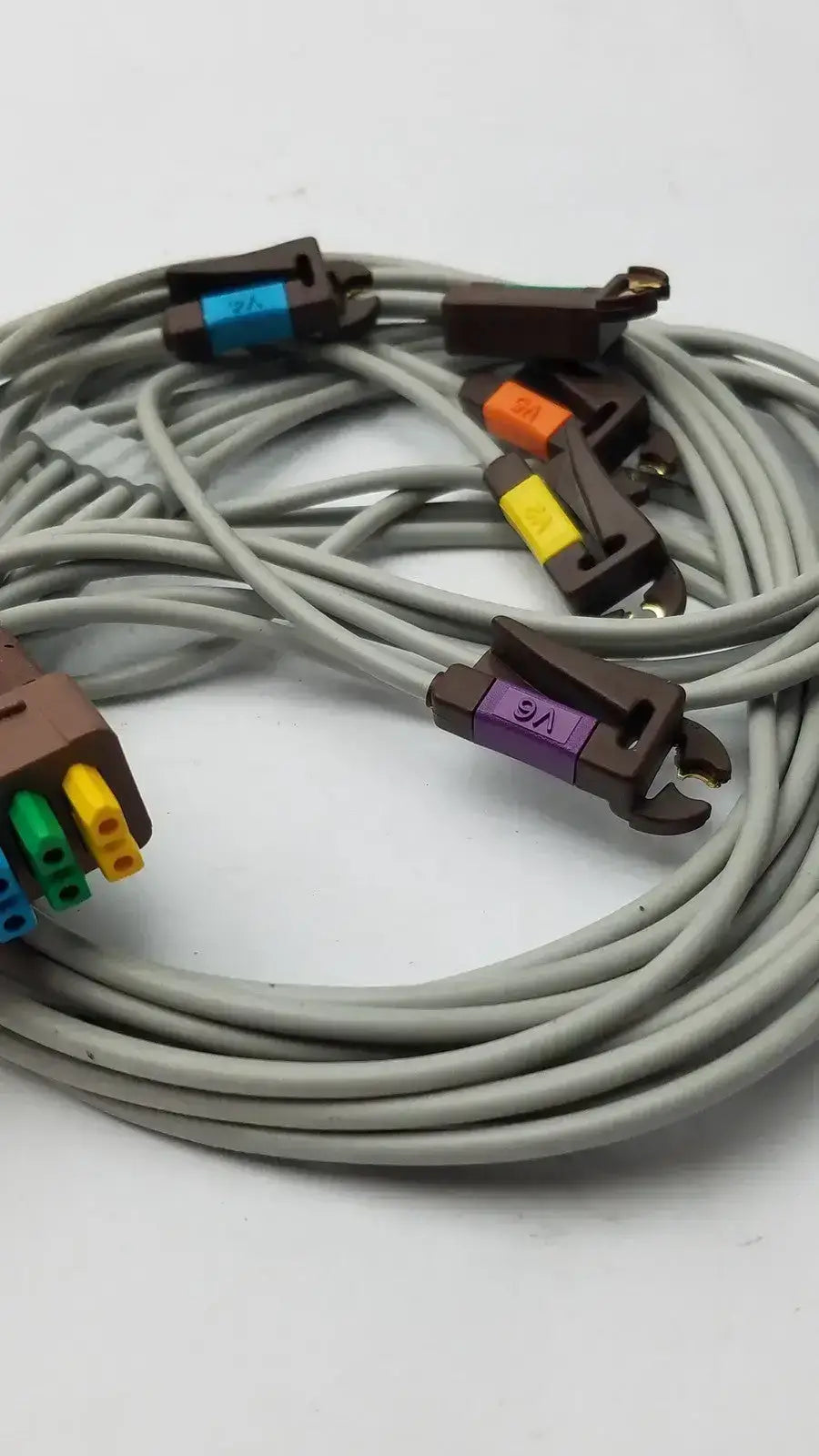 GE 416467-001 Multi-Link ECG Leadwire V2-6, Grabber, AHA ECG Leadwire, second-hand product photo 6