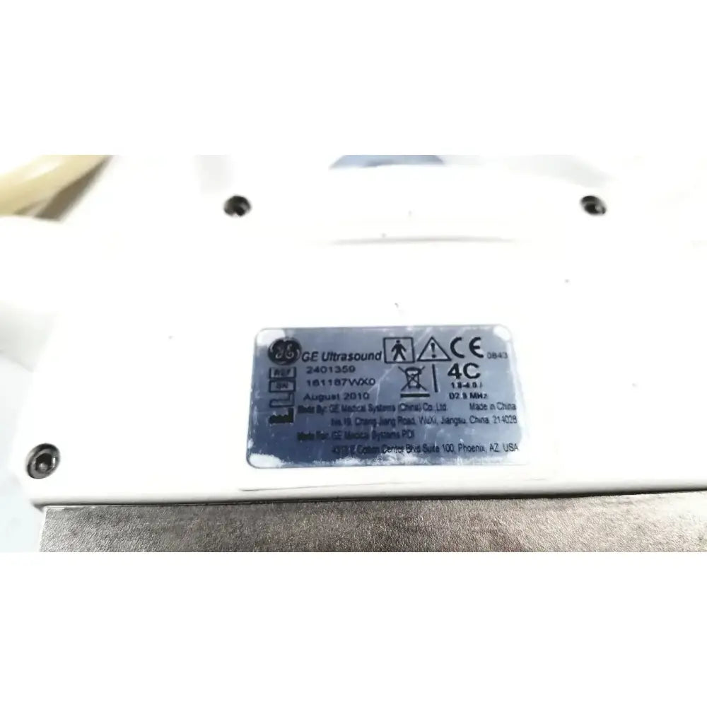 Ge Medical GE 4C Convex Array Ultrasound Transducer Probe 2401359 Ultrasound Transducer Probe, second-hand product photo 15