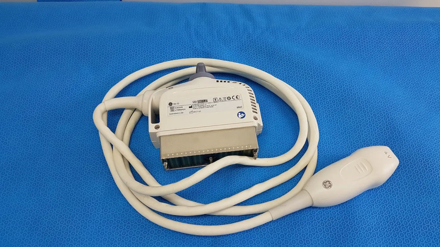 Reuse Medical GE 4VC-D 3D/4D XDclear Phased Array Ultrasound Transducer Medical Sensors & Ultrasound Probes, second-hand product photo 1