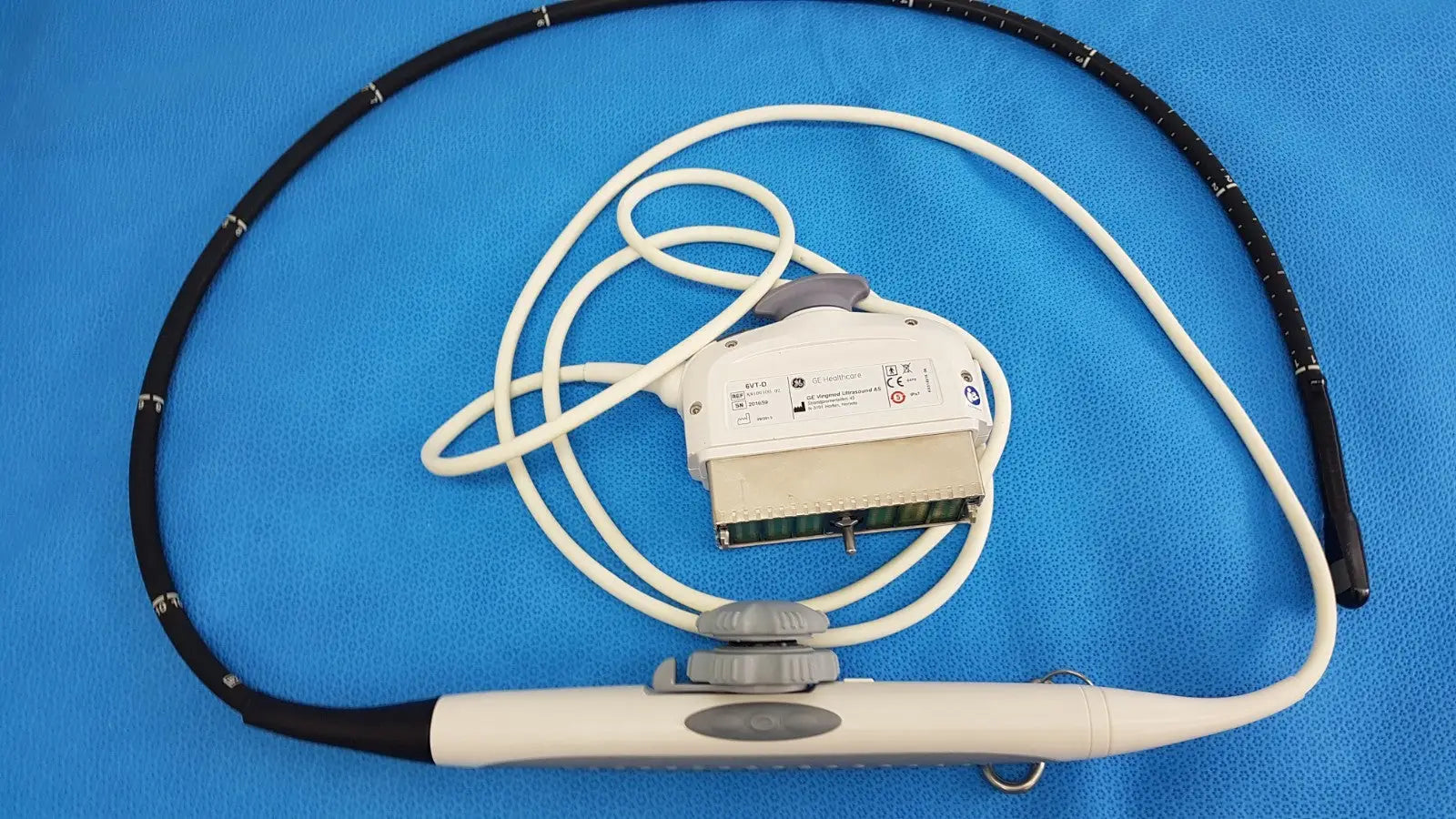 Reuse Medical GE 6VT -D Ultrasound Probe – Transesophageal Phased Array Transducer Medical Sensors & Ultrasound Probes, second-hand product photo 1