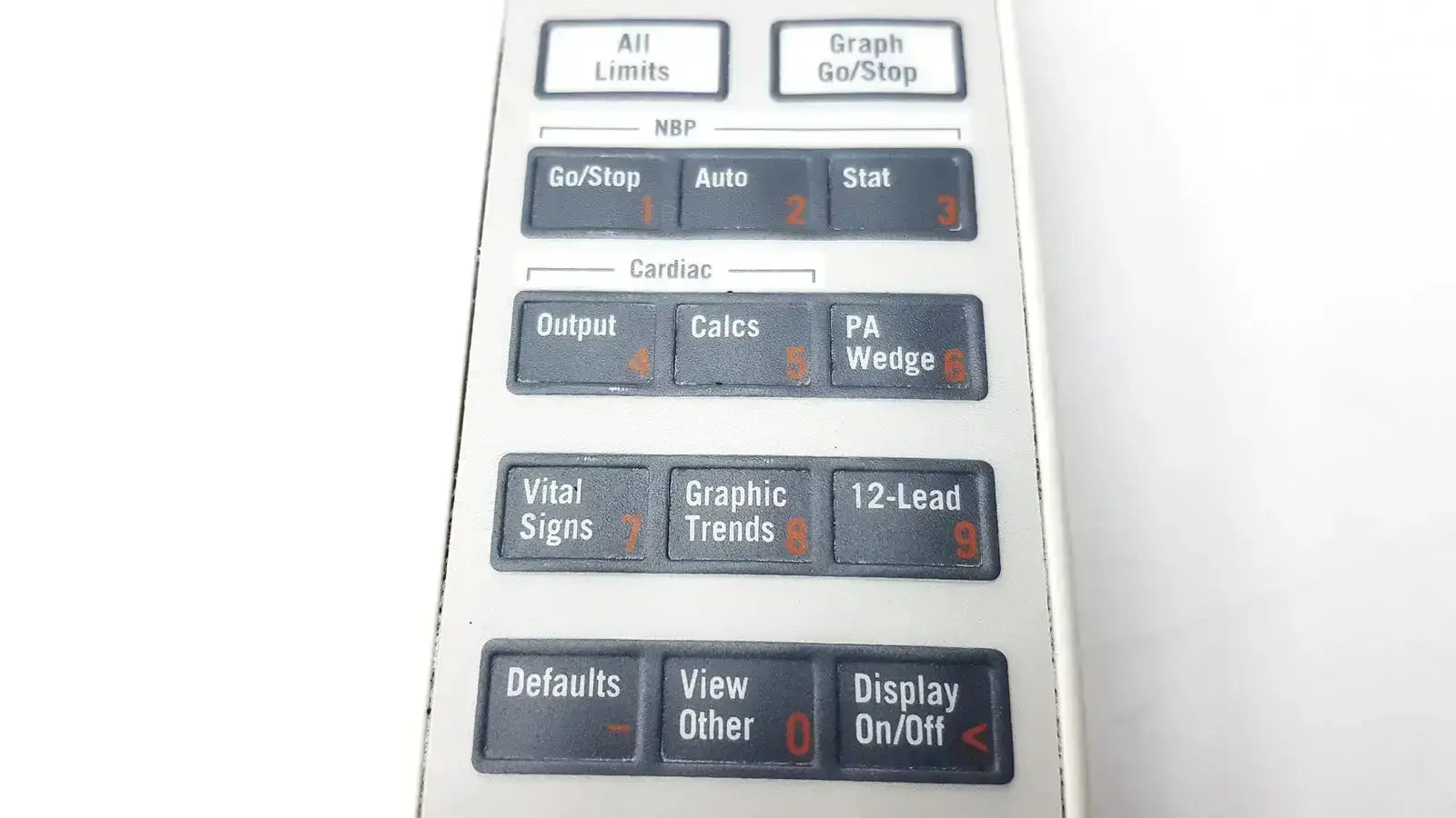 GE Adult Solar 8000M-8000I Remote Control Remote Control, second-hand product photo 7